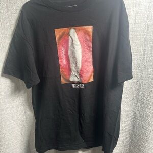 Pleasures Graphic Tee – Black, Size XL